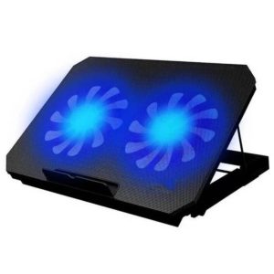 SOPORTE ENFRIADOR PARA NOTEBOOK CON 2 VENTILADORES