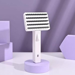 CEPILLO PARA MASCOTAS CON EXPULSADOR DE PELO
