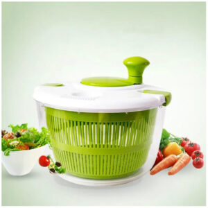 SECADORA CENTRIFUGADORA DE ENSALADA 5 LITROS