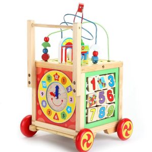 CORREPASILLO CAMINADOR DE MADERA PARA BEBE MONTESSORI