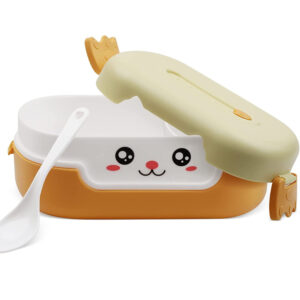 LONCHERA FIAMBRERA PORTATIL PARA NIÑOS NARANJA
