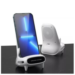 CARGADOR INALAMBRICO CON SOPORTE CELULAR MINI SILLA