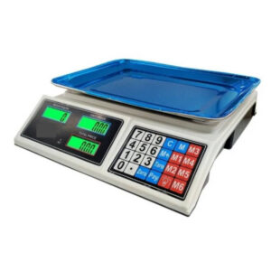 BALANZA PESA DIGITAL 40 KG RECARGABLE