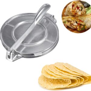 PRENSA PARA TORTILLAS DE MAIZ ACERO INOXIDABLE
