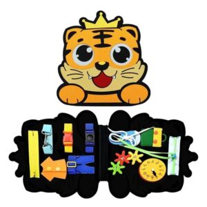 TABLERO SENSORIAL DE ESTIMULACION MONTESSORI GATO