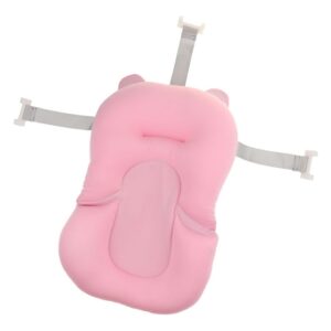 COJIN HAMACA PARA BAÑERA O TINA BEBES ROSA