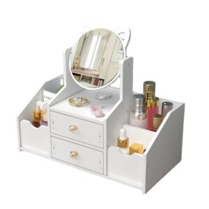 ORGANIZADOR DE MAQUILLAJE Y JOYAS CON ESPEJO