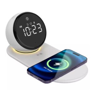 RELOJ INALAMBRICO CON PARLANTE Y BLUETOOTH