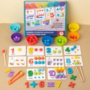 JUEGO DIDACTICO MATEMATICAS E INGENIO MONTESSORI