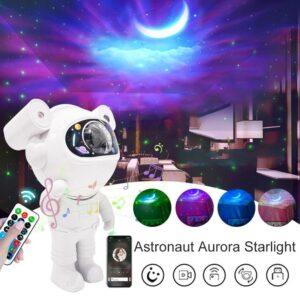 PROYECTOR GALAXIA CON ALTAVOZ BLUETOOTH ASTRONAUTA