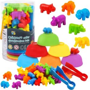 JUEGO DIDACTICO CONTEO Y COLORES MONTESSORI