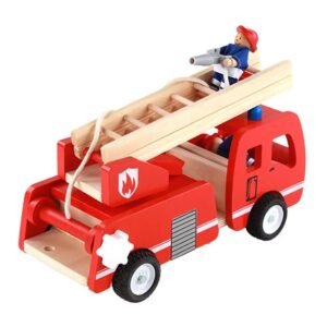 JUGUETE AUTO DE BOMBEROS MONTESSORI ARMABLE