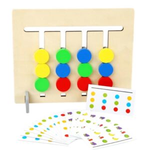 JUEGO DE PENSAMIENTO LOGICO COLORES MONTESSORI