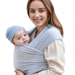 FULAR PORTABEBE ERGONOMICO ELASTICADO
