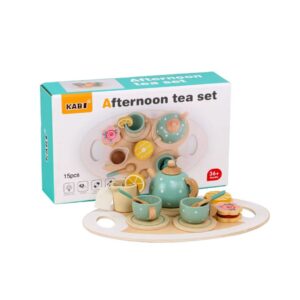 JUEGO DE TE Y POSTRE MONTESSORI