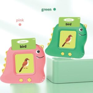 TARJETAS APRENDIZAJE DINO CON AUDIO INGLES ESPAÑOL