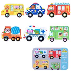 PUZZLE ROMPECABEZAS MONTESSORI 3D