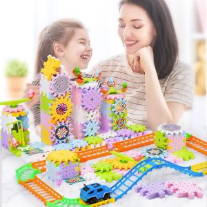 BLOQUES DE CONSTRUCCION ENGRANAJES ELECTRICOS 3D