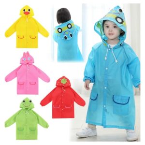 PONCHO IMPERMABLE PARA NIÑOS CHUBASQUEROS