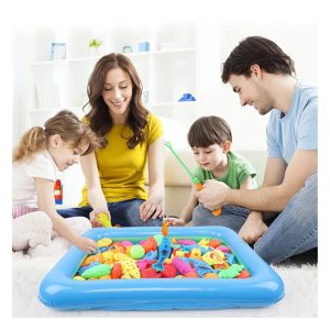 JUEGO DE PESCA MAGNETICO CON PISCINA 26 PIEZAS