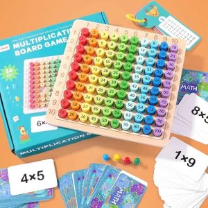 JUEGO DIDACTICO DE MULTIPLICACION MONTESSORI