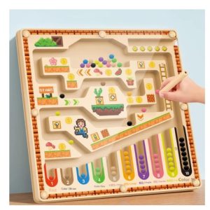 TABLERO DE LABERINTO MAGNETICO PARA NIÑOS