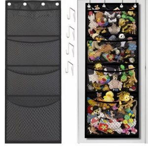 ORGANIZADOR COLGANTE DE PARED CON 4 MALLA